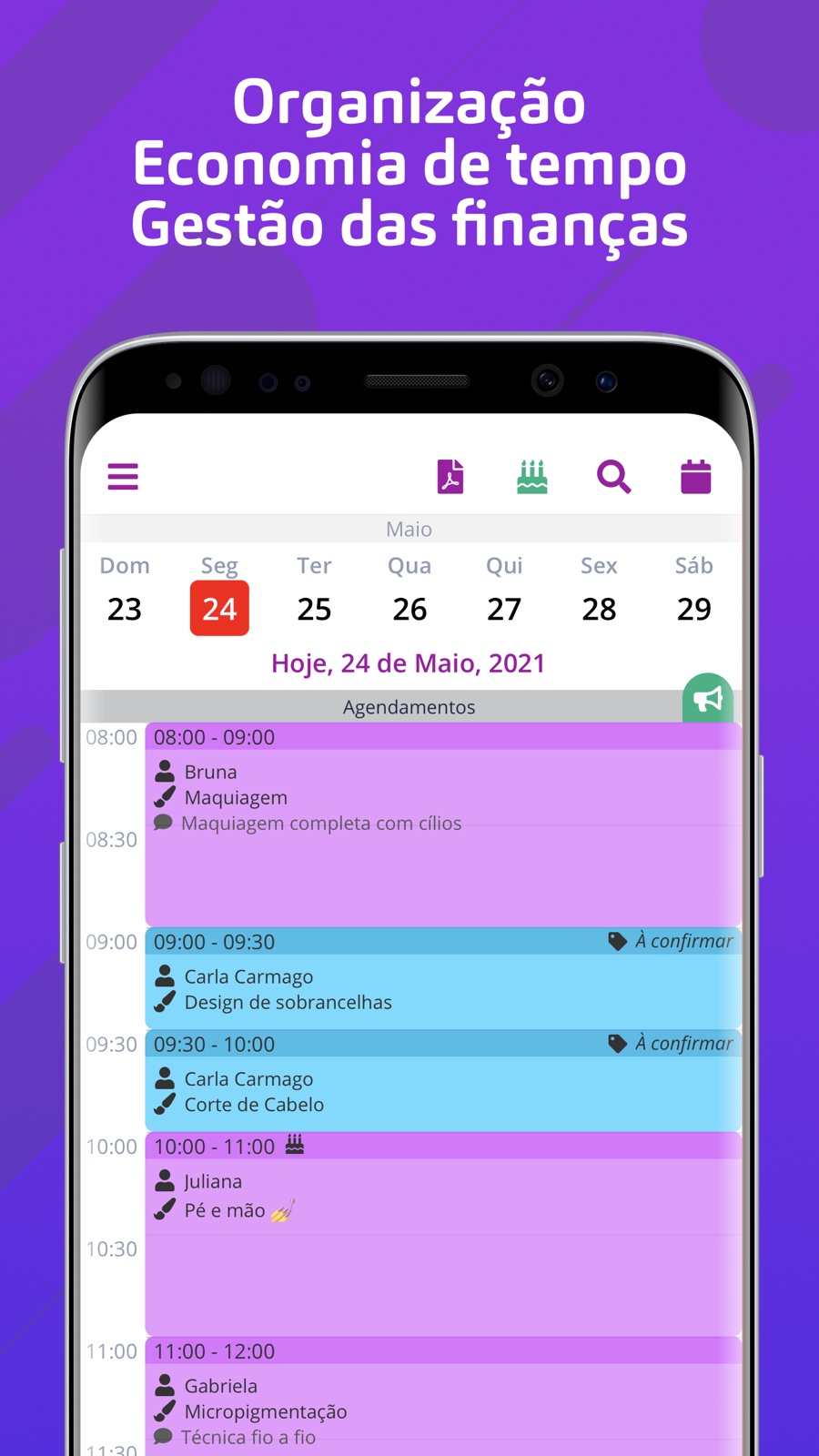 Screenshot de Exemplo
