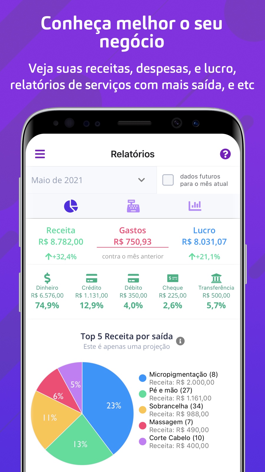 Screenshot de Exemplo