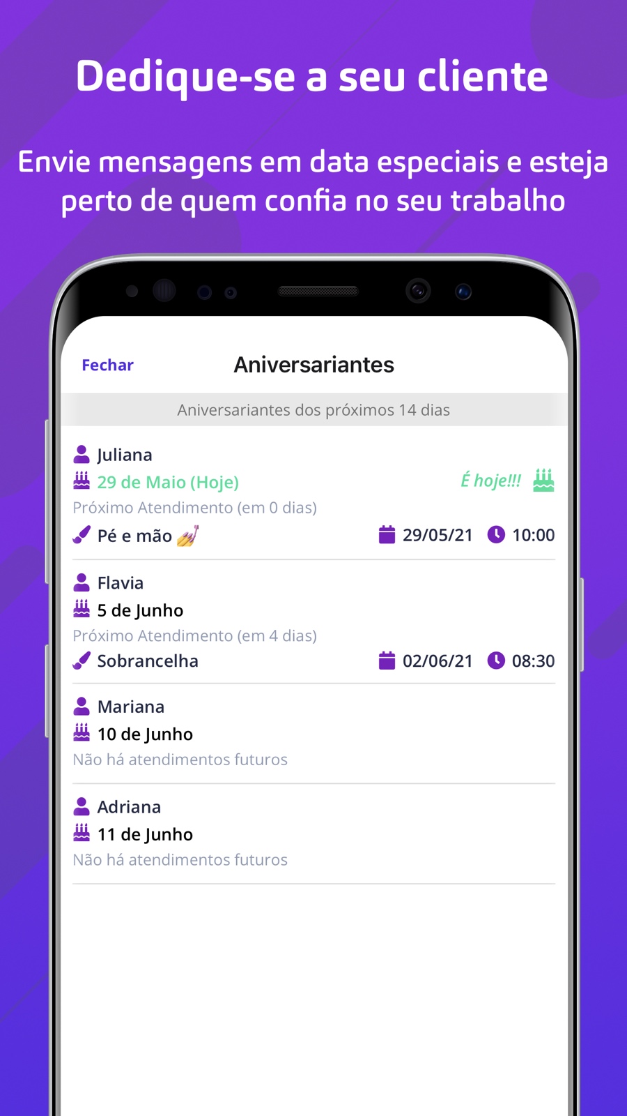 Screenshot de Exemplo